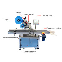Machine d'étiquetage automatique complète Orshang pour sacs, cartons et pochettes avec écran tactile