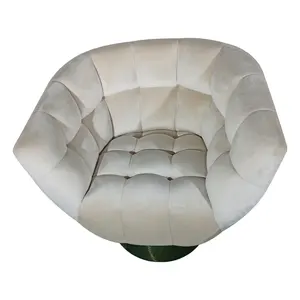 欧洲酒店项目订单豪华现代金底织物口音椅定制颜色活动椅
