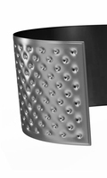 Évaporateur à plaque à coussinets en acier inoxydable utilisé dans la zone des machines chimiques, plaque froide liquide