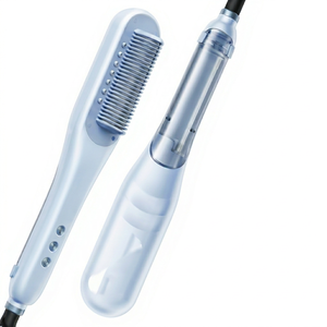 Peigne lisseur électrique 3 réglages de chaleur Température réglable Brosse en céramique Outil de coiffage portable - Product Image 1