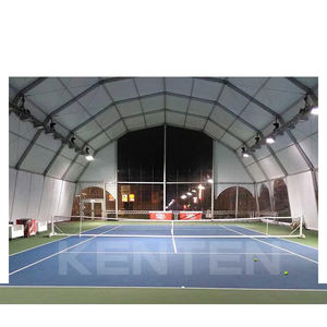 Courts de tennis professionnels Grand événement sportif Salle en PVC à deux courts Grande structure sportive modulaire Salle de tente de <span class=keywords><strong>padel</strong></span> pour court de tennis - Product Image 1