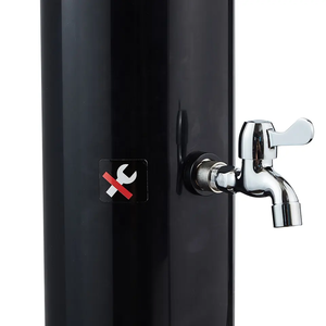 2024 Kangrun 38L PVC courbé jardin <span class=keywords><strong>douche</strong></span> <span class=keywords><strong>solaire</strong></span> piscine extérieure <span class=keywords><strong>terrasse</strong></span> arrière-cour sable plage <span class=keywords><strong>douche</strong></span> avec lave-pieds - Product Image 4