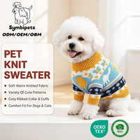Pull en tricot pour chien avec logo personnalisé, vêtements chauds d'hiver pour animaux de compagnie, motif mignon, pull pour chiot, vêtements pour petits chiens, vêtements pour animaux de compagnie en gros, vêtements pour chiens