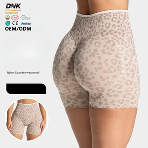 <span class=keywords><strong>Shorts</strong></span> Deportivos de Yoga para Mujer, Cintura Alta, Estampado de Leopardo, Bloques de Color, Leggings de Gimnasio, <span class=keywords><strong>Shorts</strong></span> Scrunch Buff para Actividades al Aire Libre - Product Image 1