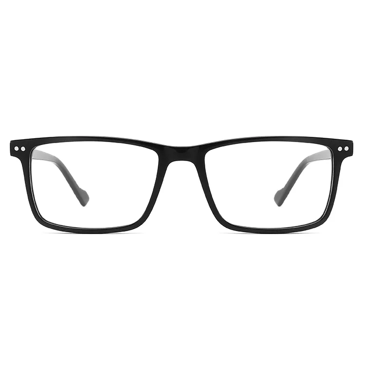2024new kacamata hitam terpolarisasi magnetis asetat persegi klasik grosir kacamata bingkai klip pada kacamata