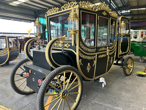 รถม้าไฟฟ้าสำหรับงานแต่งงานแบบราชวงศ์ ปี 2025  แบบสองฟังก์ชั่น  รถม้าฟักทองสำหรับเที่ยวชมสถานที่  รถม้าไฟฟ้าสำหรับราชวงศ์  รถเข็นไฟฟ้า - Product Image 3