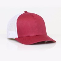 Casquette Trucker en Maille 6 Panneaux Camouflage Unisexe Classique pour Sports de Plein Air avec Visière Légèrement Courbée, Logo Personnalisé, Décontractée