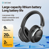 A40 Earbud Dinamis Nirkabel dengan Mikrofon Headset Gaming TWS Latensi Rendah IPX4 Tahan Air untuk iPhone Suara Stereo HiFi