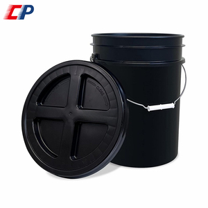 Bán Buôn Có Thể Tái Chế Vật Liệu An Toàn Vòng 5 Gallon Cấp Thực Phẩm Xô Với Gamma Con Dấu Nắp - Product Image 3
