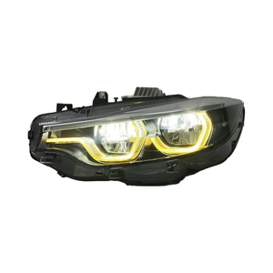SJC V3รถยนต์สำหรับ F32 F36 M3 F80 440I ไฟหน้า LED สามสี2013-2019สีเหลืองสีขาวสีแดง DRL สลับรถ3สี DRL - Product Image 4