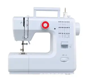 Minimáquina DE COSER portátil para el hogar, máquina de coser doméstica con agujero de botón Overlock
