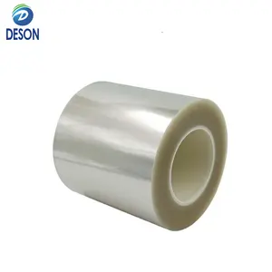 Deson High temperature and scratch resistant silicone protective film Transparent high stick PET electrostatic protective film