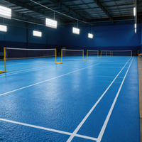 Runsure - Substrat de sol synthétique pour pickleball, absorption des chocs, nettoyage facile, pour stades, fabrication et fourniture