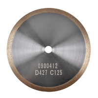 Disque de coupe de verre 0.3mm Roue de coupe super mince Coupe de céramique de verre pour meuleuse d'angle 4 ''Diamant