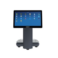 LongFly fabricants en gros 15.6 \ "double écran tactile Windows POS machines de facturation Smart Caja Registradora