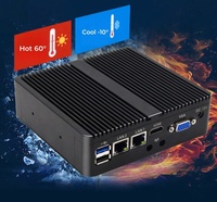 VINCANWO Mini PC industrial sin ventilador de alta calidad Intel Chipset NUC Nano Mini ordenador sin ventilador nuevo y usado