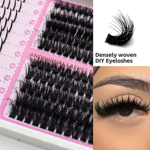 Mix length <b>Lash</b> <b>Clusters</b> 60D 80D 100D 160D Individual Eyelash <b>Clusters</b> with DIY 10-20MM Thick <b>Cluster</b> Eyelash Extensions - Product Image 4