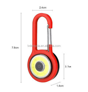 Mini <span class=keywords><strong>LED</strong></span> <span class=keywords><strong>Carabiner</strong></span> Đèn pin móc chìa khóa xách tay COB <span class=keywords><strong>LED</strong></span> đèn pin keychain Torch <span class=keywords><strong>Carabiner</strong></span> cho núi Ba lô cho vòng chìa khóa - Product Image 5
