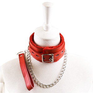 Collari per Animali Domestici in Morbida Pelle Sintetica per Giochi per Adulti, Collane alla Moda, Bondage, Giochi di Ruolo <span class=keywords><strong>BDSM</strong></span>, Giocattoli Erotici per Coppie - Product Image 1