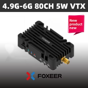 FOXEER Death 10W VTX de Alta Potencia, Transmisión de Video 4.9G-6G 80CH, Accesorios de Largo Alcance - Product Image 5