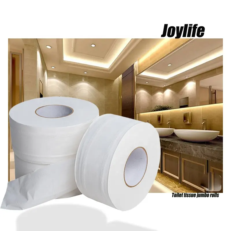 Giấy vệ sinh nhà sản xuất bán buôn Flushable siêu mềm giấy cuộn Trinh gỗ bột giấy vệ sinh