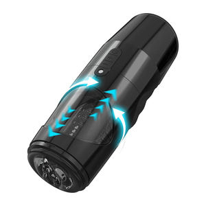 2合1强力伸缩推力旋转电动男性活塞自慰阴道杯自动男性Stroker机 - Product Image 1