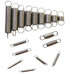 Custom aço inoxidável duplo gancho esticando a primavera 304 fixo esticando a mola longa com pequena abertura puxar a mola - Product Image 2