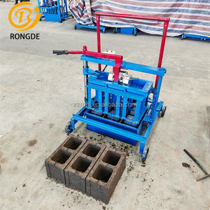 Máquina Manual para Fabricar Ladrillos de Concreto, Máquina para Ladrillos Entrelazados, Máquina para Fabricar Bloques Huecos - Product Image 1