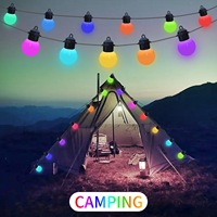 G40 Étanche Jardin Extérieur Mariage Camping Fête Décoration RGB Smart Globe Ampoule 10m 48ft LED Guirlande Festoon Holiday String Light