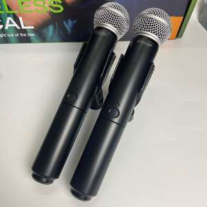 Microphone sans fil BLX288 <span class=keywords><strong>SM58</strong></span> - Un pour deux utilisateurs, diffusion en direct professionnelle, performance sur scène karaoké, <span class=keywords><strong>SM58</strong></span> - Product Image 6