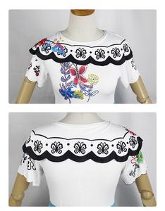 Disfraz de Halloween de <span class=keywords><strong>Mirabel</strong></span>, <span class=keywords><strong>Personaje</strong></span> de Encanto, Vestido de Princesa y Bolso para Mujer, Gran Venta - Product Image 6