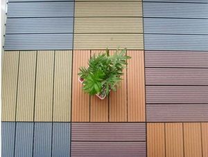 Bền chống cháy không thấm nước WPC Composite sàn gỗ phổ biến không coextruded tấm Tường phẳng Wheelie bin lồng vào nhau boong - Product Image 6