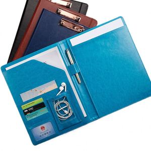 Promotion <b>A4</b> Multifunction Leather Folder for Business Contracts Customizable with Logo - Product Image 1