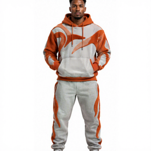 Trajes Deportivos de Chenilla Bordada de Primera Calidad, Ropa Casual de Diseño Moderno, Trajes Deportivos de Chenilla Bordada al Por Mayor - Product Image 1