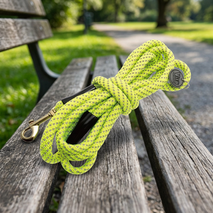 Durable Long Reflective Simple Eco-Friendly Plaid Nylon Rope 10ft TW <b>Dog</b> Outdoor Training Night Safety Walking Leash - Product Image 3