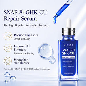เซรั่มบำรุงผิวหน้า OEM คอปเปอร์เปปไทด์ SNAP-8 ไฮยาลูรอนิก แอซิด แพนทีนอล ลดเลือนริ้วรอย กระชับผิว สำหรับผิววัยกลางคน รับผลิตแบรนด์ส่วนตัว - Product Image 4