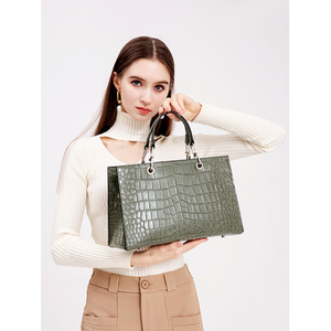 2023年 高級婦人向け有名デザイナーの財布とクロコダイル柄レザーハンドバッグ、女性用ショルダーバッグ、高品質卸売業者 - Product Image 2