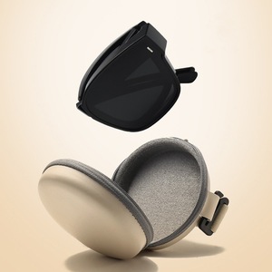 Lunettes de soleil pliables polarisées UV400 à monture complète pour la conduite, étui à lunettes unisexe - Product Image 1