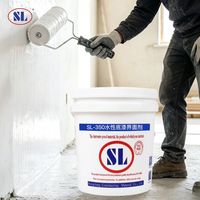 SL-350 Apprêt acrylique aqueux, agent de liaison et scellant pour la solidification du sable pour substrat de mur et de sol en béton