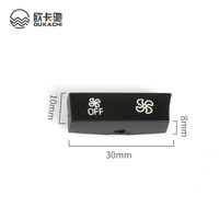 12 pièces voiture climatisation interrupteur ventilateur bouton pour BMW 5 6 7 série F10 F02 F06 GT F07 vent chauffage climatisation capuchon