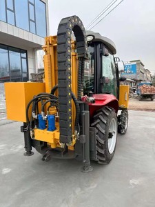 Foreuse hydraulique rotative à eau diesel <span class=keywords><strong>Hardrock</strong></span> 100m / 200m, montée sur tracteur, facile à utiliser - Product Image 3