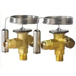 Vanne d'expansion thermique R22 R407 en laiton, pièces de réfrigération pour unité de stockage frigorifique - Product Image 2