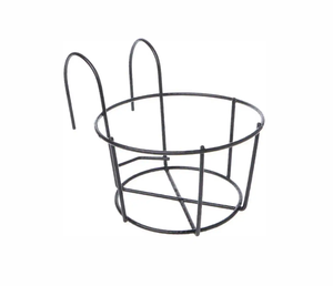 Cestini appesi in ferro e fiori porta fioriere in metallo <span class=keywords><strong>per</strong></span> Patio balcone portico o recinzione - Product Image 1