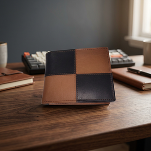 Cartera de Cuero Genuino Personalizada para Hombre, Impermeable, a la Moda, un Regalo Impresionante, con Espacio para Tarjetas de Crédito - Product Image 1