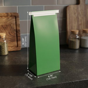 Green Paper Bag for <b>Chocolate</b> Chip Cookies Bakery Food Packaging and Takeaway - Product Image 4