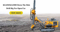Foreuse de mine DTH séparée haute performance Custom KG430 90-152mm pour trous de dynamitage dans la roche