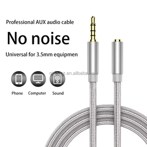 Câble <span class=keywords><strong>Rallonge</strong></span> <span class=keywords><strong>Casque</strong></span> TRRS 3,5 mm avec Micro, Mâle vers Femelle, Stéréo, <span class=keywords><strong>pour</strong></span> Smartphone, PC, <span class=keywords><strong>TV</strong></span>... - Product Image 2