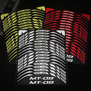 Para YAMAHA MT09, ruedas <span class=keywords><strong>de</strong></span> motocicleta, llanta, pegatina decorativa reflectante, calcomanías <span class=keywords><strong>de</strong></span> cubo impermeables - Product Image 3