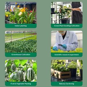 Lot de 3 boîtes épaissies <span class=keywords><strong>pour</strong></span> 12 <span class=keywords><strong>semis</strong></span> – Kit de <span class=keywords><strong>semis</strong></span> respirant, artefact de bouturage, couvercle de <span class=keywords><strong>plateau</strong></span> de <span class=keywords><strong>semis</strong></span> <span class=keywords><strong>pour</strong></span> la conservation de la chaleur et l'humidification - Product Image 4