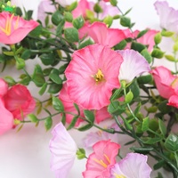 Guirlande de glycine artificielle en soie et eucalyptus en plastique, pour décoration murale, maison, fêtes, mariages et jardin